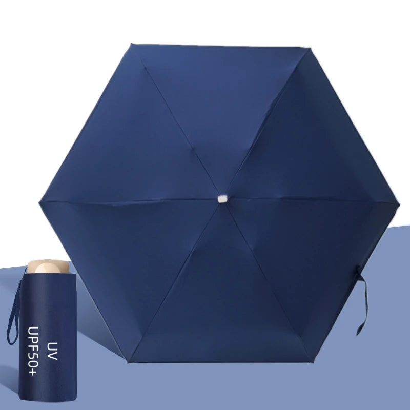 Xiaomi UPF50+ Umbrella Mini Pocket Sun Shade Umbrella Portable Vinyl Folding Rain Travel Umbrella UV Protection Parasol Capsule