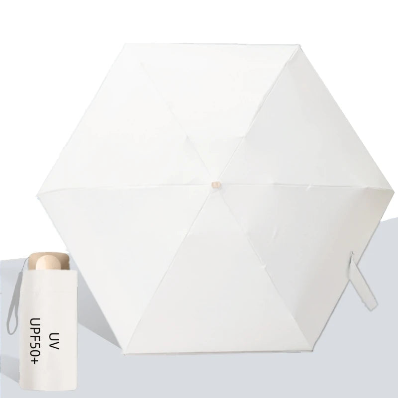 Xiaomi UPF50+ Umbrella Mini Pocket Sun Shade Umbrella Portable Vinyl Folding Rain Travel Umbrella UV Protection Parasol Capsule