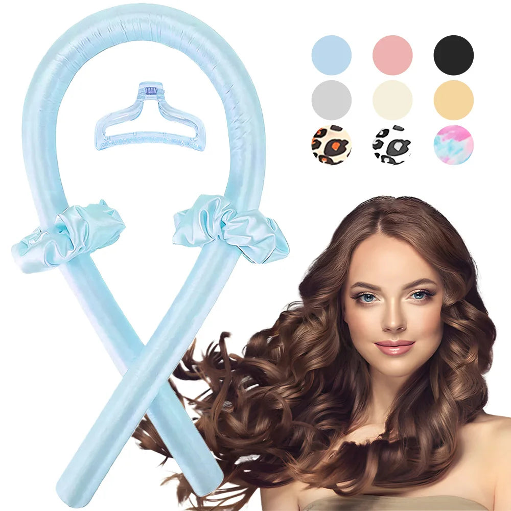Foam Heatless Curling Iron Sleep Curling Iron Sponge Curly Hair Long Hair Curling Iron Set