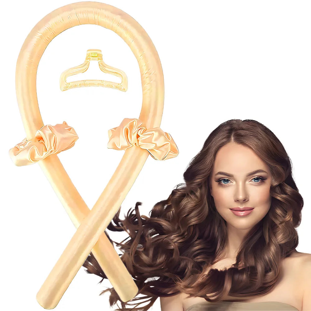 Foam Heatless Curling Iron Sleep Curling Iron Sponge Curly Hair Long Hair Curling Iron Set