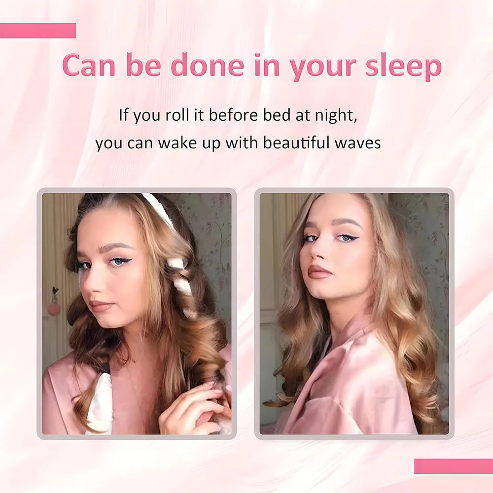 Foam Heatless Curling Iron Sleep Curling Iron Sponge Curly Hair Long Hair Curling Iron Set