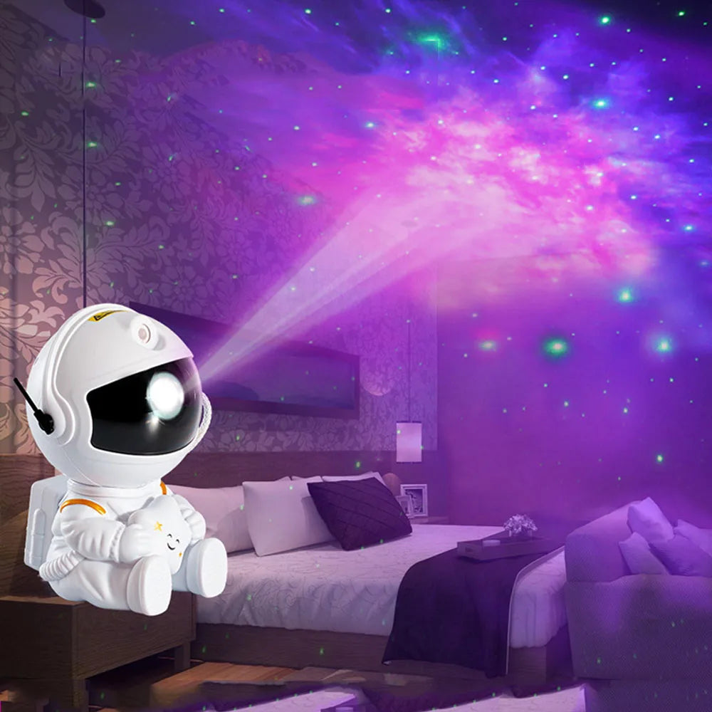 Astronaut Projector Night Light Nebula Galaxy Star Ceiling Galaxy Lights Home Party Decorative Bedroom Children Kids Gift