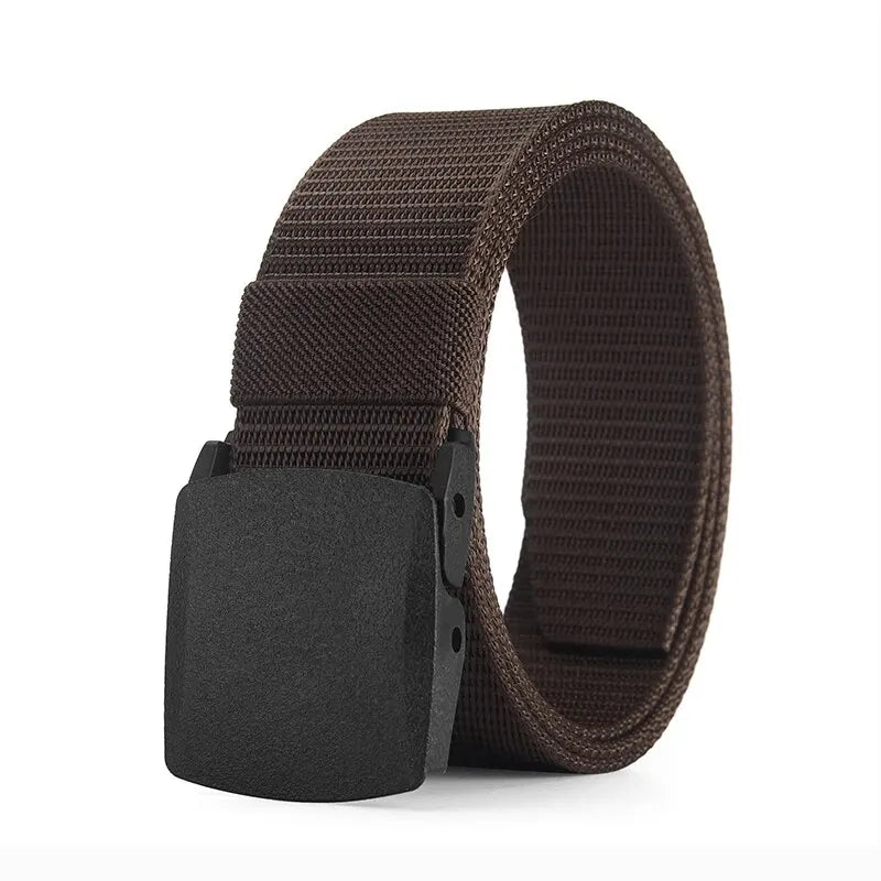 Military Automatic Buckle Nylon Belt Outdoor Hunting Multifunctional Tactical Canvas Belt High Quality Men Belt
