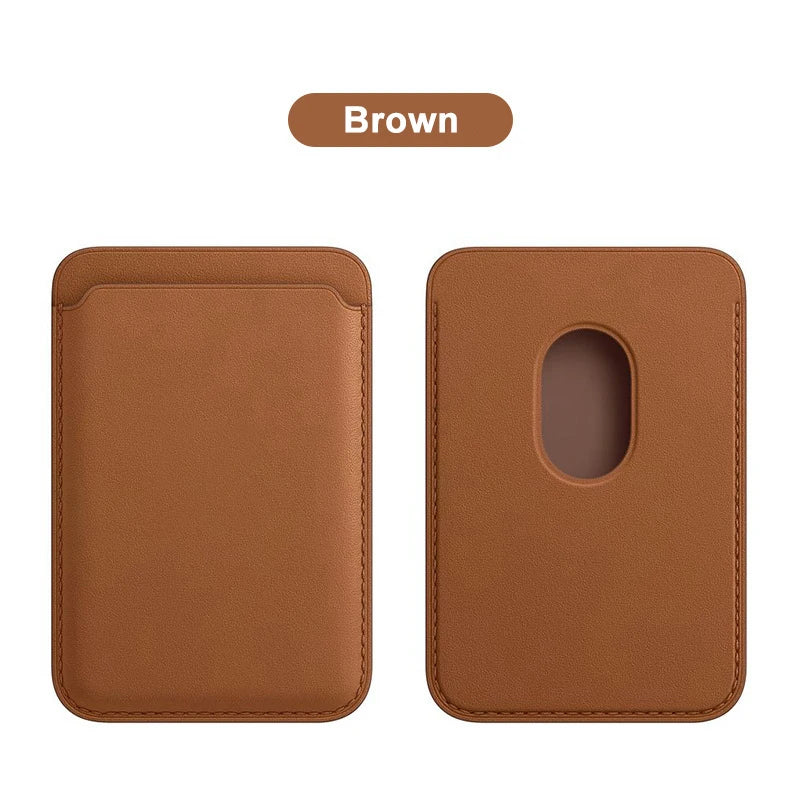 Leather Wallet Case For iPhone 15 Pro Max Magsafe Wallet Leather Compatible For iPhone 14 13 12 Card Holder with MagSafe Magnet