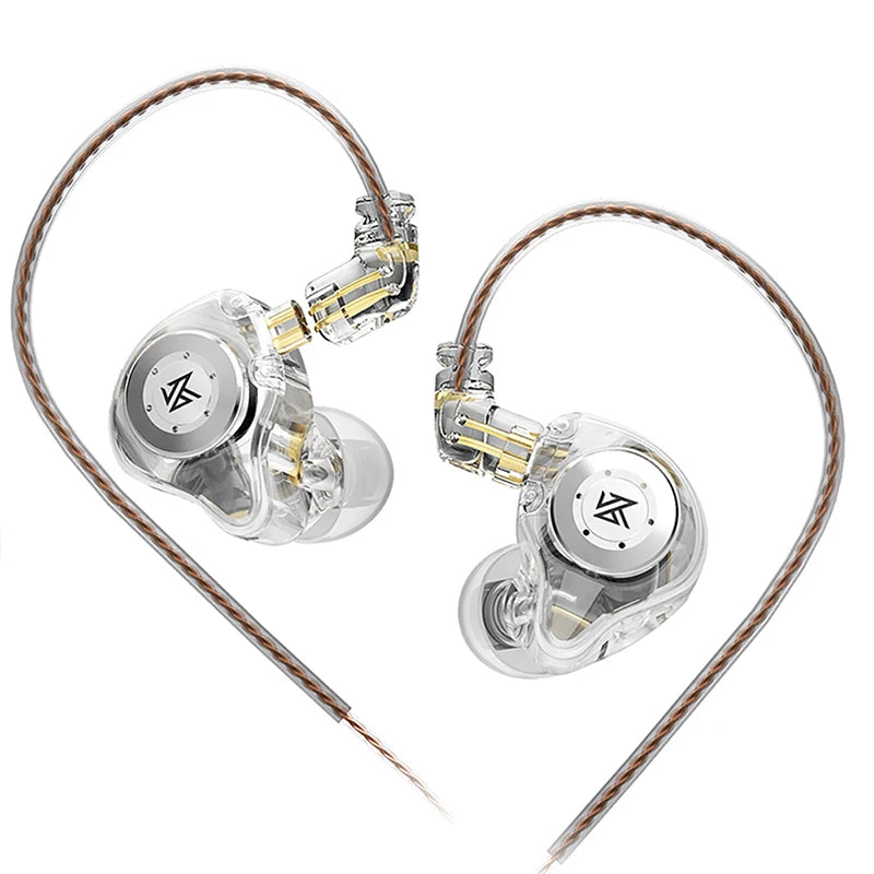 KZ edx pro Headset Dynamics in the Ear Monitor Hifi Wired Headset Bass Stereo Game Music Headset Noise Cancellation Headset