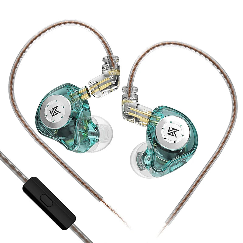 KZ edx pro Headset Dynamics in the Ear Monitor Hifi Wired Headset Bass Stereo Game Music Headset Noise Cancellation Headset