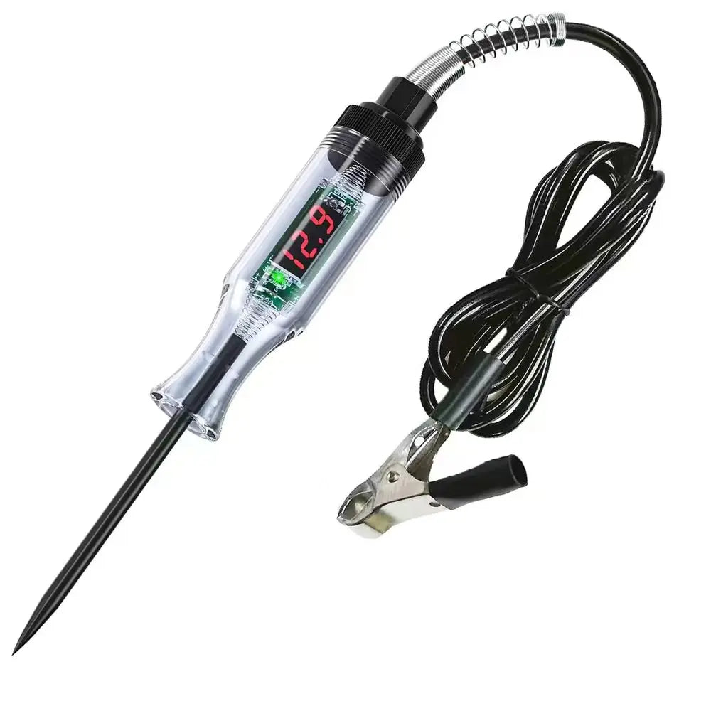 6V 12V 24V Car Truck Voltage Circuit Tester Auto Car Diagnostic Probe Test Pen Light Bulb Electric Measuring Pen Repair Tools