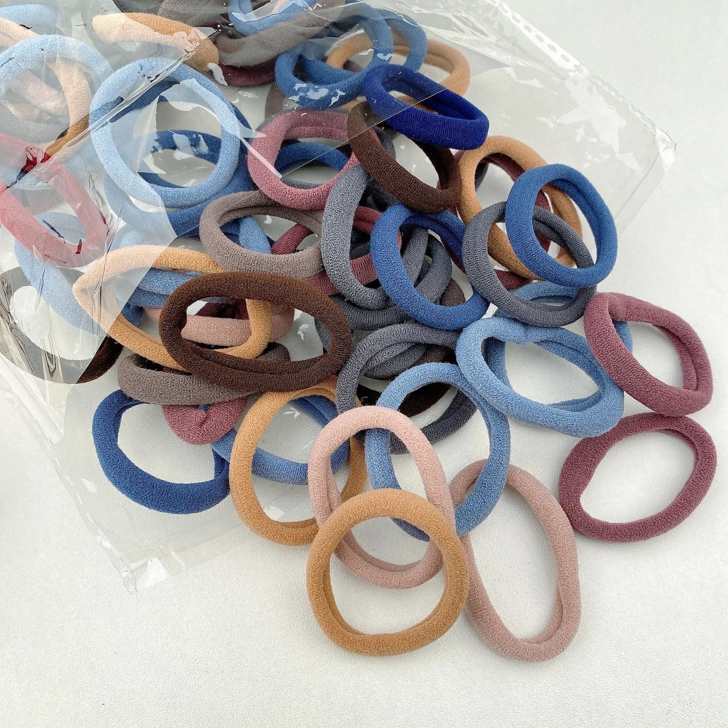 50/100pcs Black Hair Bands for Women Girls Hairband High Elastic Rubber Band Hair Ties Ponytail Holder Scrunchies Accessorie