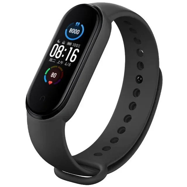 official Silicone Strap For Xiaomi Mi Band 4 5 6 7 Bracelet Sport Watch Wristband Miband4 miband7 Correa Mi band 3 4 5 6 7 Band