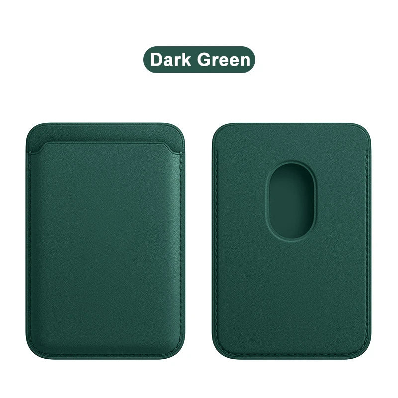 Leather Wallet Case For iPhone 15 Pro Max Magsafe Wallet Leather Compatible For iPhone 14 13 12 Card Holder with MagSafe Magnet